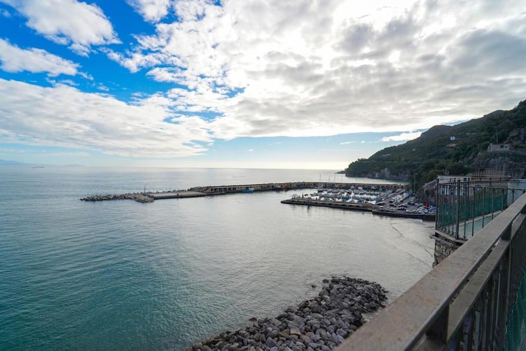 Apartamento Casa Panoramica Con Terrazzo Cetara Exterior foto