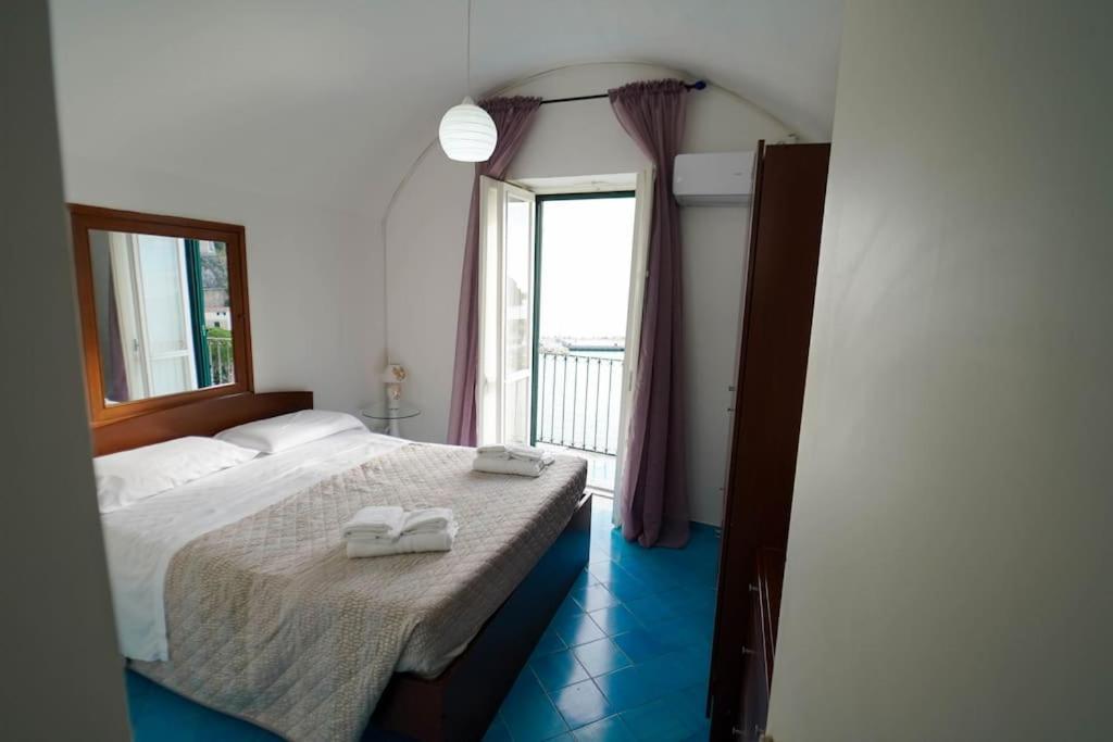 Apartamento Casa Panoramica Con Terrazzo Cetara Exterior foto